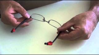 How to Fix Uneven Ears With Wedgees  How To Prevent Slipping Glasses [upl. by Aratahc]