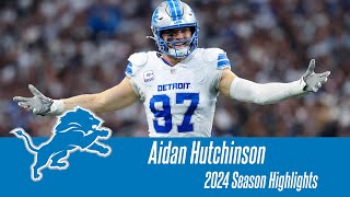 Aidan Hutchinson 2024 Season Highlights [upl. by Solim]