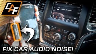 BUZZ WHINE HISS How to FIX Car Audio Noise [upl. by Onirotciv926]