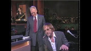 Warren Zevon Collection on Letterman 19821993  2002 Recut [upl. by Aes]