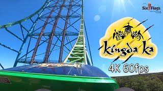 Official Kingda Ka POV 2021  4k 60fps  Six Flags Great Adventure [upl. by Rocky]