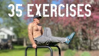 35 Parallel Bar Exercises ANYONE Can Do [upl. by Frerichs]