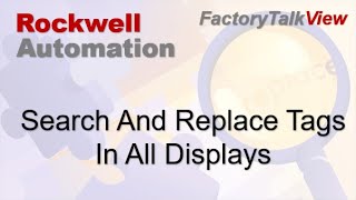 FactoryTalk View Find Tags Cross Reference [upl. by Symons]