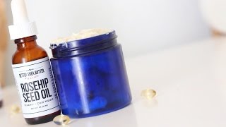 DIY AntiAging Cream with Rosehip Seed Oil amp Shea Butter [upl. by Henghold]