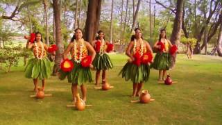 Beautiful Hula  Polynesian Dancers [upl. by Odele]