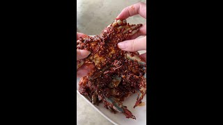 Raw Marinated Crab [upl. by Kutchins]