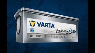 VARTA ProMotive AGM Battery for Commercial Vehicles [upl. by Yrollam]