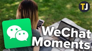 How to Post Moments on WeChat [upl. by Ahsiekat939]