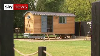 Booming value for shepherds huts [upl. by Ertemed]