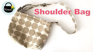 ファスナーショルダーバッグの作り方【How to Make a Zipper Shoulder Bag】 [upl. by Sirrom]