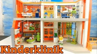 Playmobil Kinderklinik 6657 Neuheit auspacken aufbauen Krankenhaus [upl. by Seth]