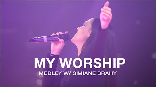 quotMy Worshipquot  quotBriser Les Chaînesquot  Simiane Brahy  French amp English Worship Medley [upl. by Aivin]