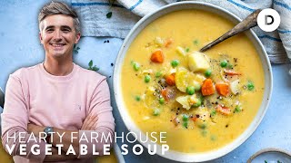 THE VEGETABLE SOUP Irish Farmhouse Vegetable Soup Recipe [upl. by Barvick]