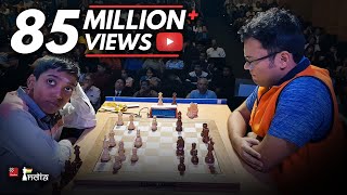 Praggnanandhaa vs Ganguly  Tata Steel Chess India Blitz 2018 [upl. by Odlanir]