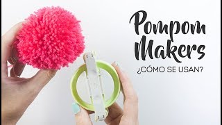 Como hacer pompones lana  Pom Pom Maker [upl. by Yennor]