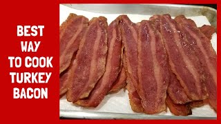 Best Way To Cook Turkey Bacon [upl. by Yllim]