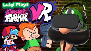 FRIDAY NIGHT FUNKIN IN VR  Luigi Plays FRIDAY NIGHT FUNKIN VR [upl. by Ferguson803]