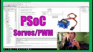 PSoC Tutorial  How to control servos with PWM [upl. by Lonier754]