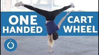 How To Do A One Handed Cartwheel – EASY ACROBATICS [upl. by Enrobialc]