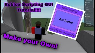 How to make an EASY Custom Roblox Exploit GUI All Executors 2022 [upl. by Hubbard80]