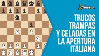 Apertura Italiana  Trucos trampas y celadas en ajedrez [upl. by Margarethe717]