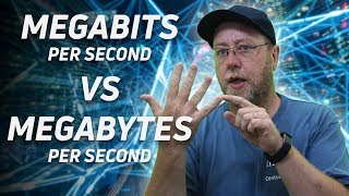 Megabits per second Mbs vs Megabytes per second MBs [upl. by Towers]