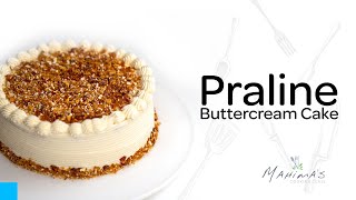 Praline ButterCream Cake  പ്രലൈൻ ബട്ടർക്രീം കേക്ക് [upl. by Asim]