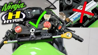 Steering Stabilizer on Motorcycle [upl. by Potash]