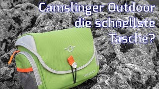 Kameratasche Camslinger Outdoor  Vorstellung und Test [upl. by Aedni]