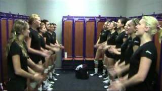 Cobber Volleyball PreMatch Psych Up Cheer [upl. by Yasmar717]