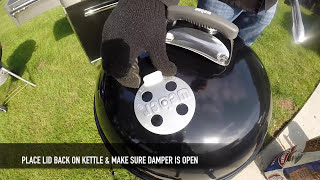 How To Use Your New Weber Kettle Grill  Weber Grills [upl. by Hajar]