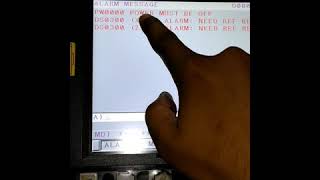 How To change reference position in cnc fanuc oitf control [upl. by Bettencourt]