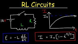 RL Circuits  Inductors amp Resistors [upl. by Munford]