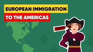 How did Europeans immigrate to the Americas [upl. by Ahseikan]