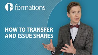 Transferring and issuing company shares [upl. by Terbecki]