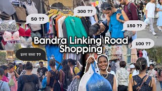 Bandra Linking Road  New Year Collection 2024  Street Shop  Winter Collection  Latest Collection [upl. by Jonathon633]