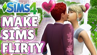 10 Ways To Make Your Sim Flirty  The Sims 4 Guide [upl. by Godewyn455]