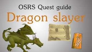 OSRS Dragon slayer quest guide [upl. by Strait]