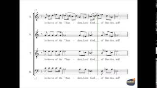 Jenkins Karl  The Armed Man 06 Hymn Before Action  Guide Voix  Soprano [upl. by Harhay]