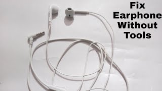 how to fix earphones that only work on one side without cutting [upl. by Ligetti2]