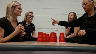 Cup stacking team building exercise [upl. by Salahi]