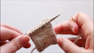 Kitchener Stitch For Knitting [upl. by Anuahsar]