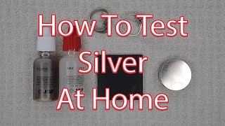 How To Test Silver At Home [upl. by Jude]