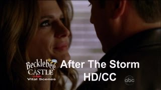 Castle 5x01 Morning After Scene Part 2 Becketts Apt  After The Storm HDCCL↔L [upl. by Attenat]