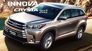 Toyota INNOVA CRYSTA 2022  Toyotas new design philosophy [upl. by Aerbma757]