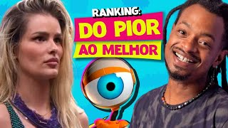 BBB24 TODOS OS PARTICIPANTES  DO PIOR AO MELHOR [upl. by Navar741]