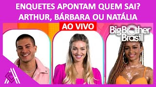 BBB 22 Enquetes apontam quem sai do BBB 22  14022022  BIG BROTHER BRASIL  COMENTÁRIOS AO VIVO [upl. by Reivaz]