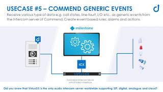 Milestone XProtect and Commend Intercom Integration [upl. by Lustig446]