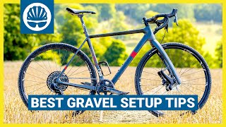 Top 5  Gravel Bike Setup Tips  More Speed Comfort amp Versatility [upl. by Eyeleen]