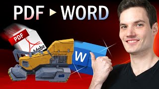 How to Convert PDF to Word [upl. by Nakah513]